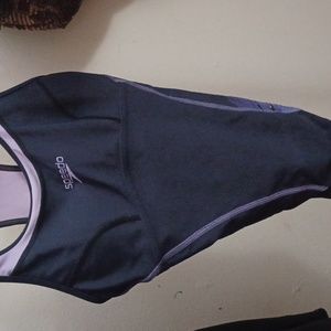 Speedo One Piece Swimsuit Moderate Cut